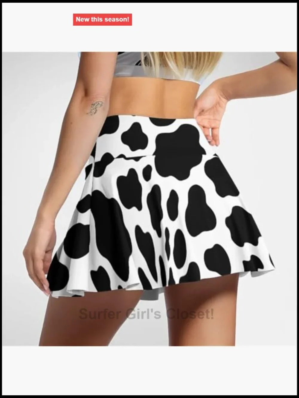 Tennis Skirt with Pockets Inner Shorts High Waisted Athletic Golf Skort Running